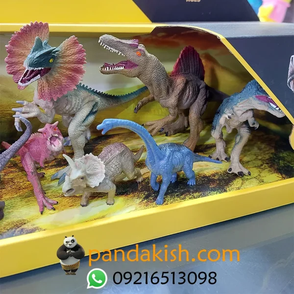 اسباب‌ب بازی دنیای دایناسورها 9 عددی