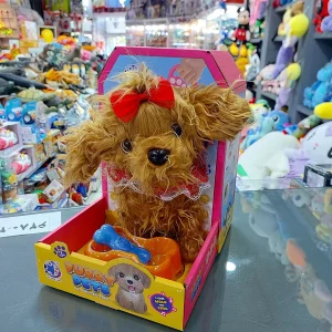 سگ رباتیک حسگر دار قهوه ای