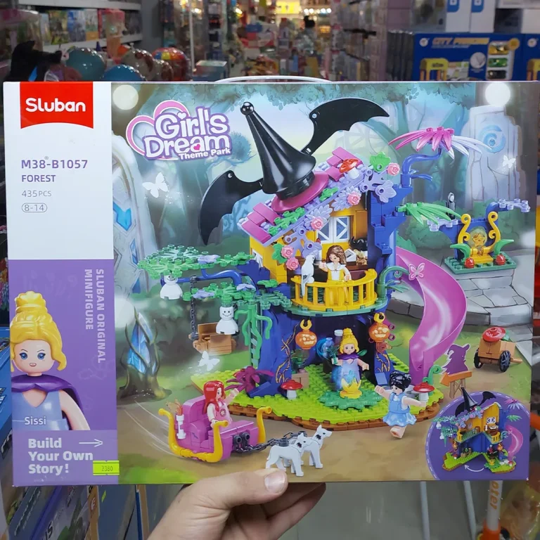 لگو دخرانه کلبه جنگلی